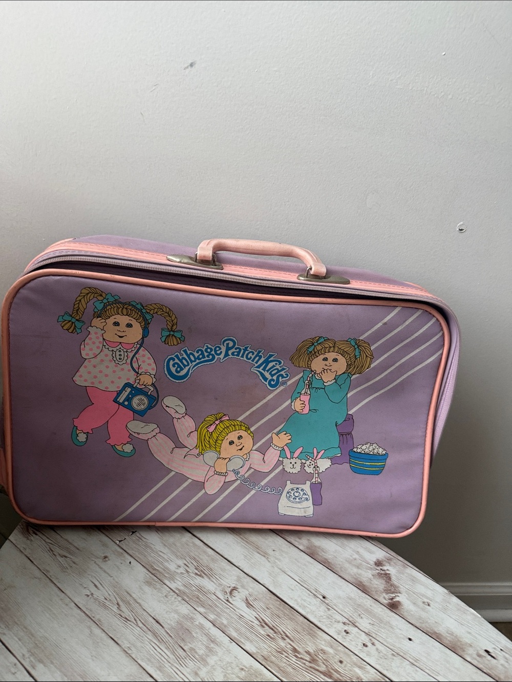 1984 cabbage patch suitcase